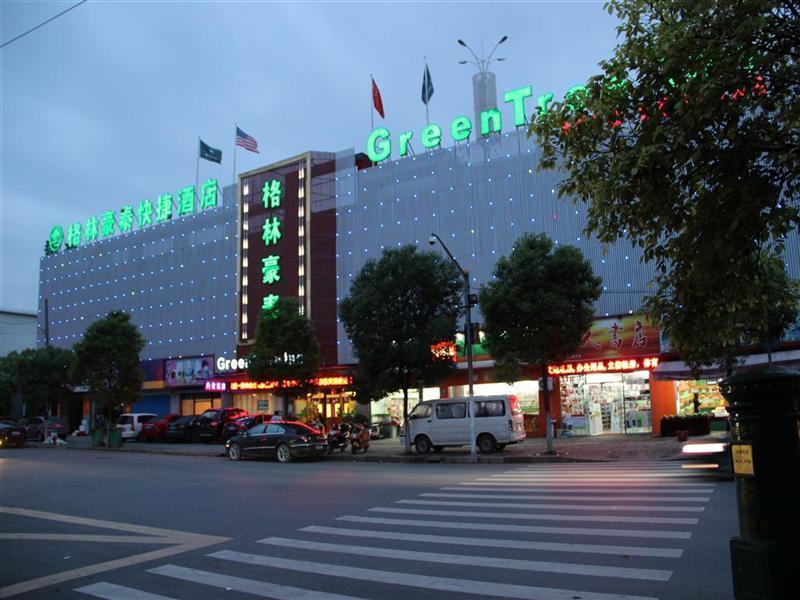 Greentree Inn Shanghai Gucun Park Express Hotel Exteriör bild