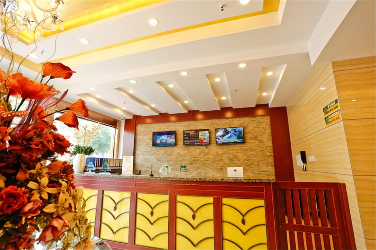 Greentree Inn Shanghai Gucun Park Express Hotel Exteriör bild